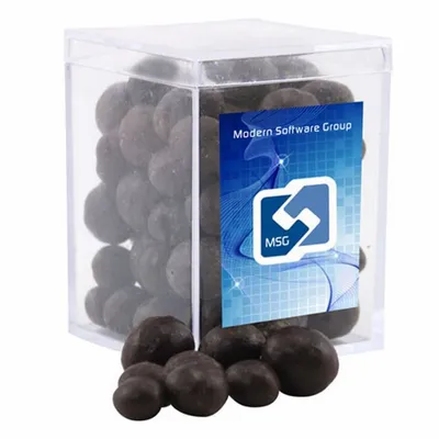 Acrylic Box with Choc Espresso Beans - Small - Custom T-Shirt Today