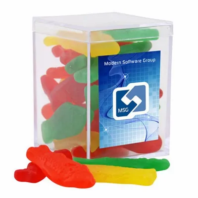Acrylic Box with Swedish Fish - Small - Custom T-Shirt Today