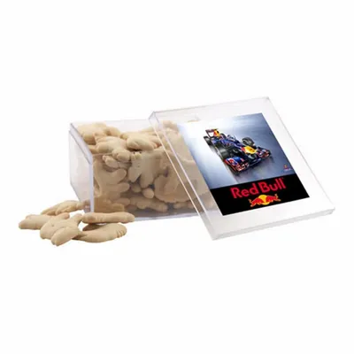 Acrylic Box with Animal Crackers - Large - Custom T-Shirt Today