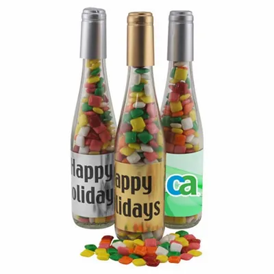 Champagne Bottle w/ Mini Chicklets 11" - Custom T-Shirt Today
