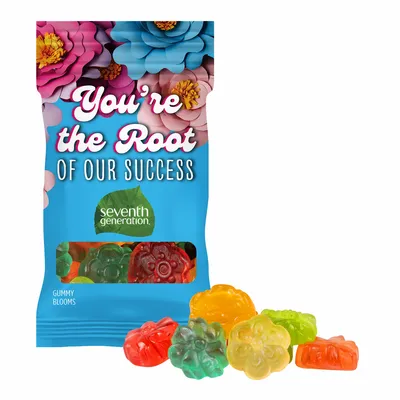 Clever Candy 1oz. Full Color DigiBag™ with Gummy Blooms - Custom T-Shirt Today