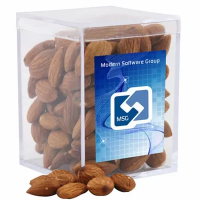 Acrylic Box with Almonds - Small - Custom T-Shirt Today