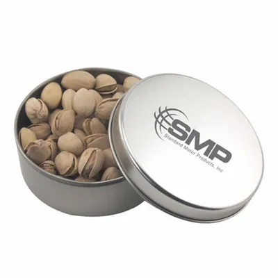 Round Tin with Pistachios - SBF3000 - Custom T-Shirt Today