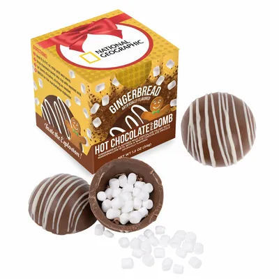 Hot Chocolate Bomb Gingerbread Flavor in Full Color Box - Custom T-Shirt Today
