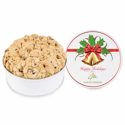 Fresh Beginnings Cranberry Cookie Tin (Large) - Custom T-Shirt Today