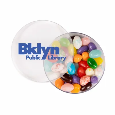 Small Round Acrylic with Gourmet Jelly Beans - Custom T-Shirt Today