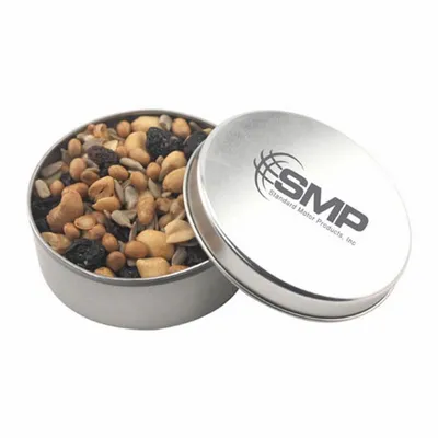 Round Tin with Trail Mix - SBF3000 - Custom T-Shirt Today