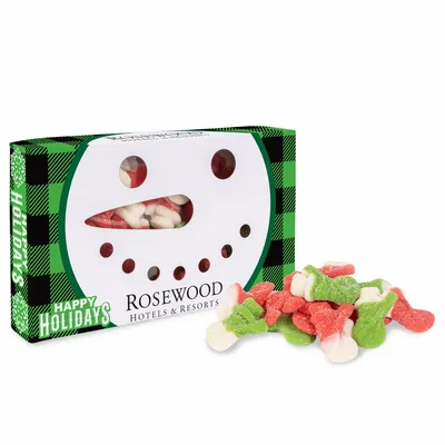 Snowman Die Cut Box with Gummy Snowmen - Custom T-Shirt Today
