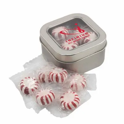 Window Tin with Starlight Peppermints - SBF2500 - Custom T-Shirt Today