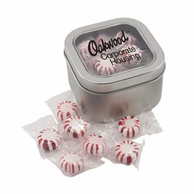 Window Tin with Starlight Peppermints - SBF2700 - Custom T-Shirt Today