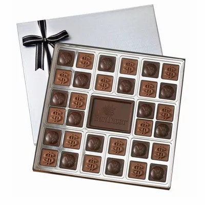Custom Chocolate Squares Gift Box (1 1/2 lbs.) - Custom T-Shirt Today