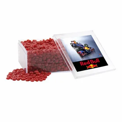 Acrylic Box with Red Hots - Large - Custom T-Shirt Today