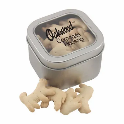 Window Tin with Animal Crackers - SBF2700 - Custom T-Shirt Today