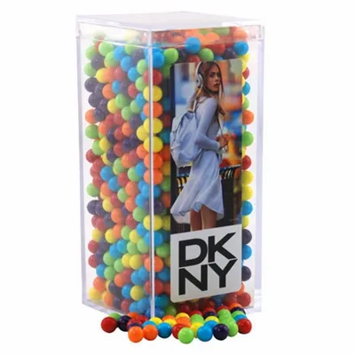 Acrylic Box with Mini Jawbreakers - Medium - Custom T-Shirt Today
