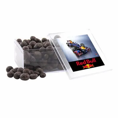 Acrylic Box with Choc Espresso Beans - Large - Custom T-Shirt Today