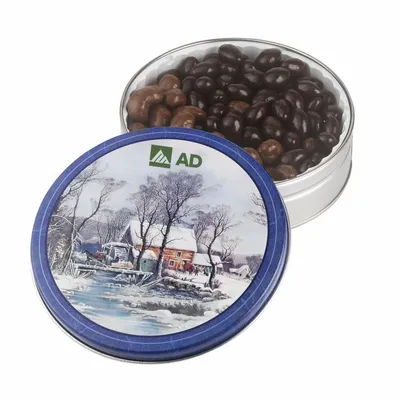 Glad Tidings Tins - Dark Choc Almonds & Milk Choc Cashews - Custom T-Shirt Today