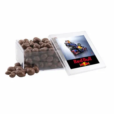 Acrylic Box with Choc Covered Peanuts - Large - Custom T-Shirt Today
