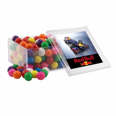 Acrylic Box with Gumballs - Large - Custom T-Shirt Today