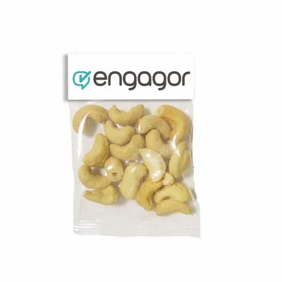 Small Header Bags - Jumbo Salted Cashews - Custom T-Shirt Today
