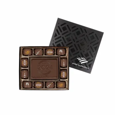 Here's to the New Year Chocolate Delight Gift Box - Custom T-Shirt Today
