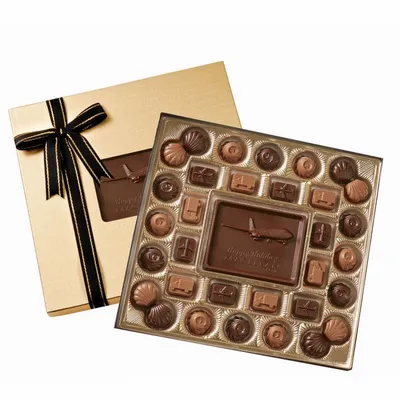 Classic Custom Chocolate Delights Gift Box - Custom T-Shirt Today