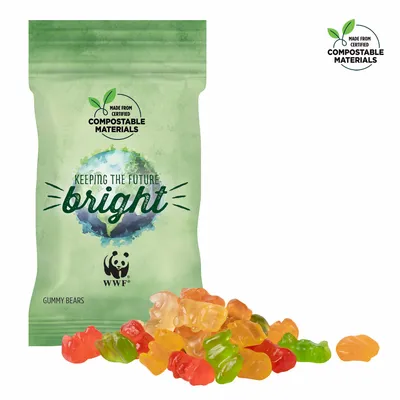 1oz ECO-Digibag, Compostable & Full Color, Gummy Bears - Custom T-Shirt Today