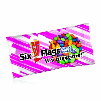1oz. Full Color DigiBag™ with Chocolate Covered Sunflower Seeds - Custom T-Shirt Today