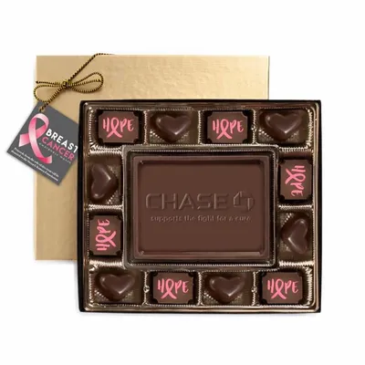 Hope, Love, Cure Chocolate Box - Custom T-Shirt Today