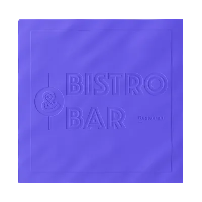 Custom Debossed Beverage Napkin - Custom T-Shirt Today