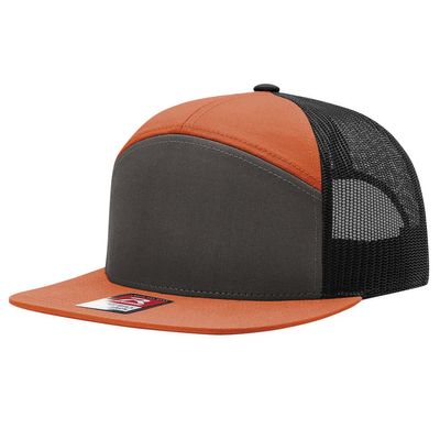 CHARCOAL/BURNT ORANGE/BLACK CHARCOAL/BURNT ORANGE/BLACK - Custom T-Shirt Today