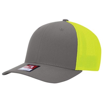 CHARCOAL/NEON YELLOW CHARCOAL/NEON YELLOW - Custom T-Shirt Today