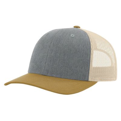 HEATHER GRAY/BIRCH/AMBER GOLD HEATHER GRAY/BIRCH/AMBER GOLD - Custom T-Shirt Today