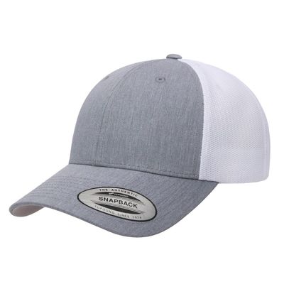 HEATHER GRAY / WHITE HEATHER GRAY / WHITE - Custom T-Shirt Today