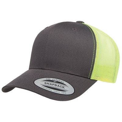 CHARCOAL/NEON GREEN CHARCOAL/NEON GREEN - Custom T-Shirt Today