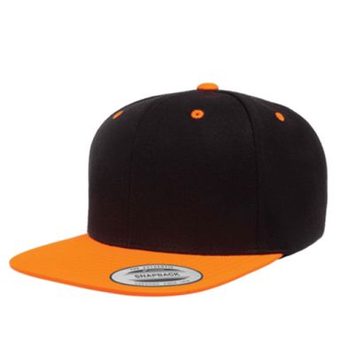 BLACK/NEON ORANGE BLACK/NEON ORANGE - Custom T-Shirt Today