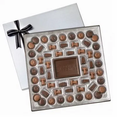 Large Custom Chocolate Delights Gift Box ( 1 1/2 lbs.) - Custom T-Shirt Today