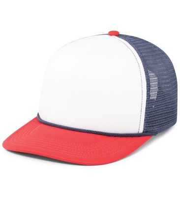 WHITE/NAVY/RED WHITE/NAVY/RED - Custom T-Shirt Today