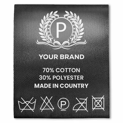 Printed Care Labels - Custom T-Shirt Today