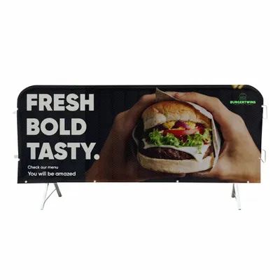 Crowd Barrier Covers - Custom T-Shirt Today