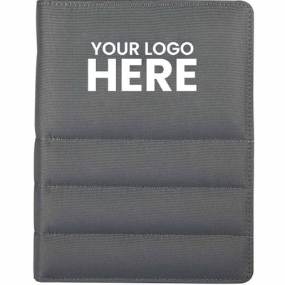 Puffer Zippered Padfolio with FSC Recycled Paper