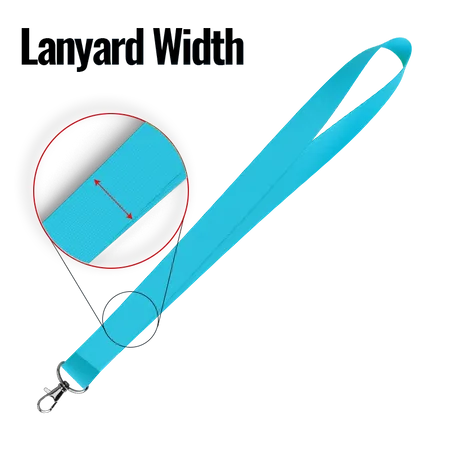 Lanyard Width Lanyard Width - Custom T-Shirt Today