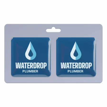 2 pack_Square Lapel Pin 1.25 inch - Custom T-Shirt Today