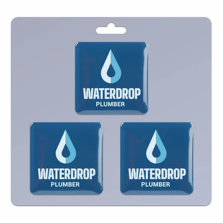 3 pack_Square Lapel Pin 1.25 inch - Custom T-Shirt Today