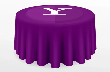 Custom Round Table Covers - Custom T-Shirt Today