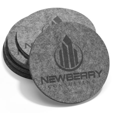 Absorbent Felt Coaster - Custom T-Shirt Today