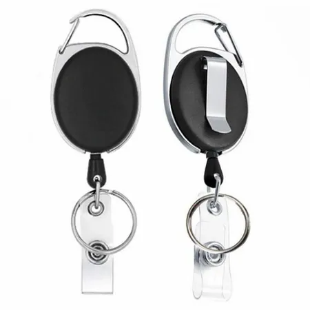 Solid Black and Steel Reel Keychain Solid Black and Steel Reel Keychain - Custom T-Shirt Today