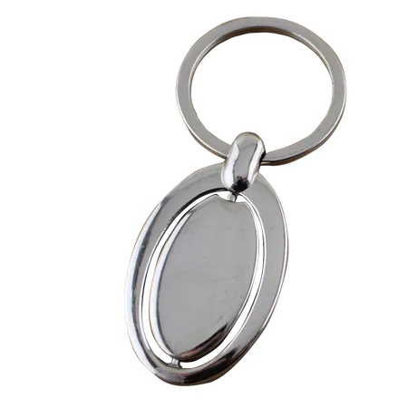 Spinning Oval Metal Keychain Spinning Oval Metal Keychain - Custom T-Shirt Today