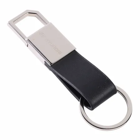 Sturdy Ring Leather Keychain - Custom T-Shirt Today