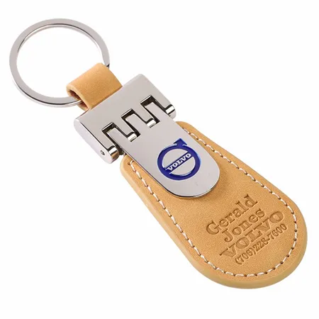Royalty Tag Leather Keychain - Custom T-Shirt Today