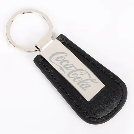 Superior Metal & Leather Keychain - Custom T-Shirt Today